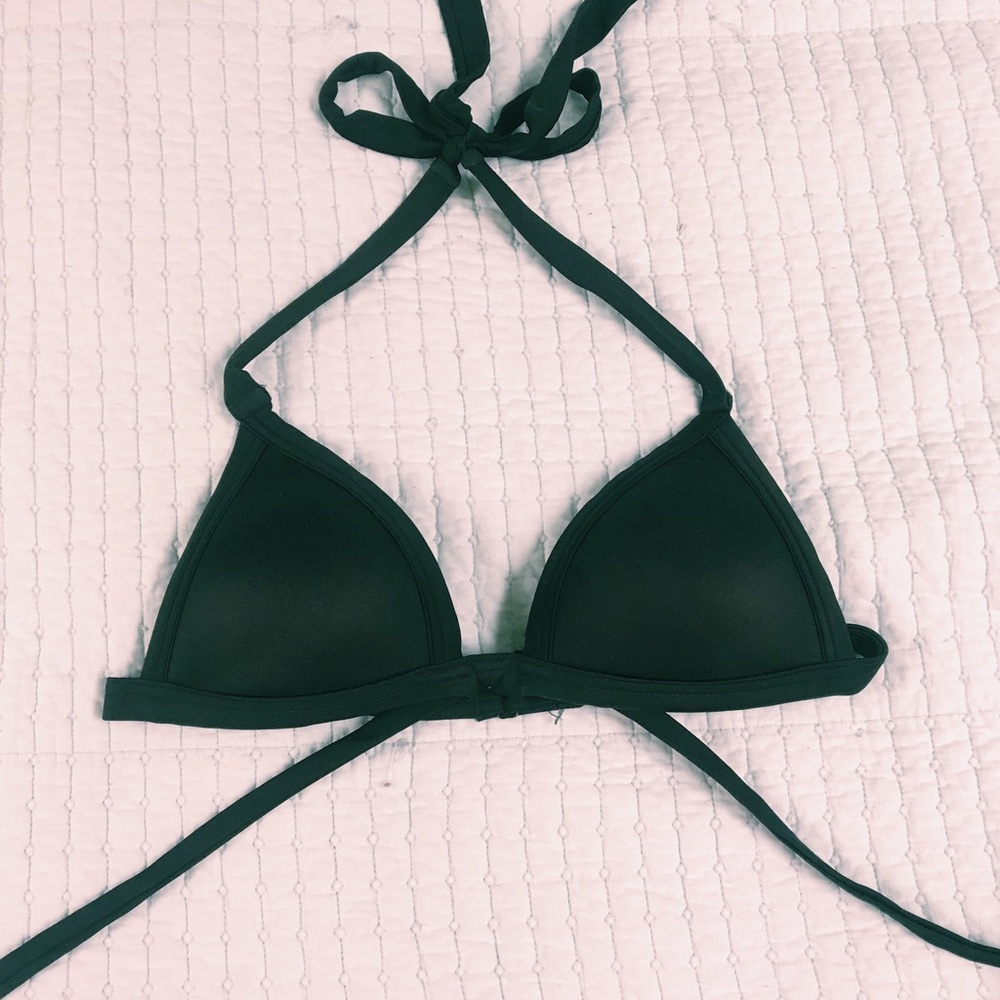 Victoria’s Secret Black Bikini Top Push Up